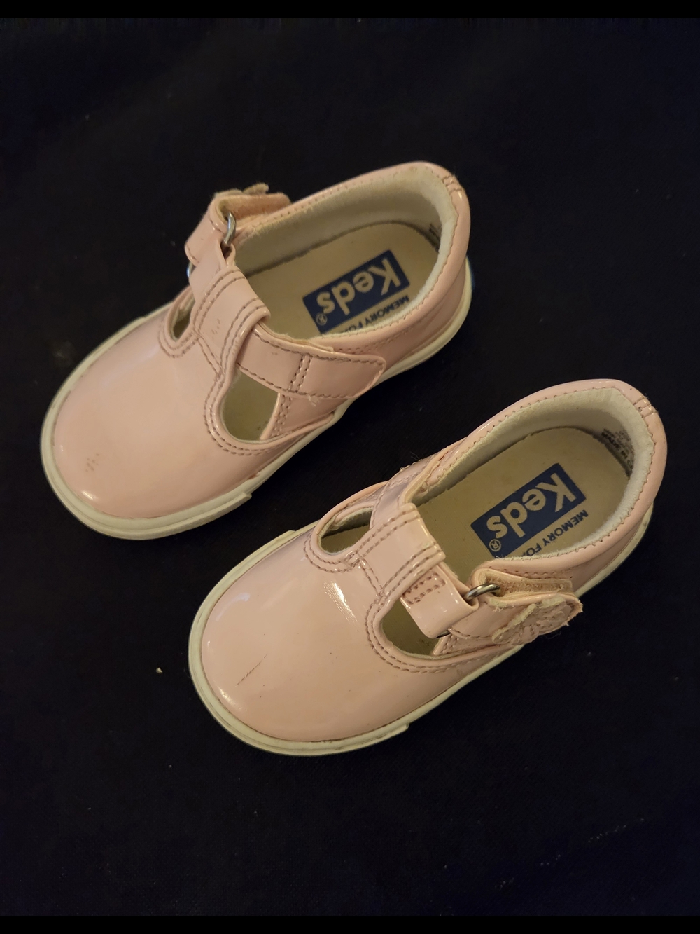 Keds Kids Pink T-Strap Shoes